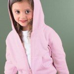 Kapucnis pulóver játszótérre lányoknak