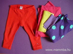 Ki-be fordíthatós leggings gyerekeknek 1