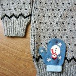 Kötött pulcsiból kesztyű és sapkasál 2