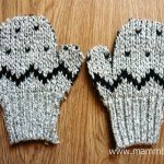 Kötött pulcsiból kesztyű és sapkasál 4