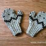 Kötött pulcsiból kesztyű és sapkasál 6