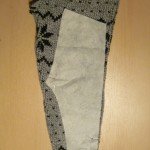 Kötött pulóverből meleg, téli nadrág gyerekeknek 2