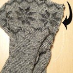 Kötött pulóverből meleg, téli nadrág gyerekeknek 4