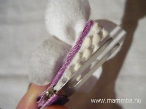 Csúszásgátlós baba hajcsat