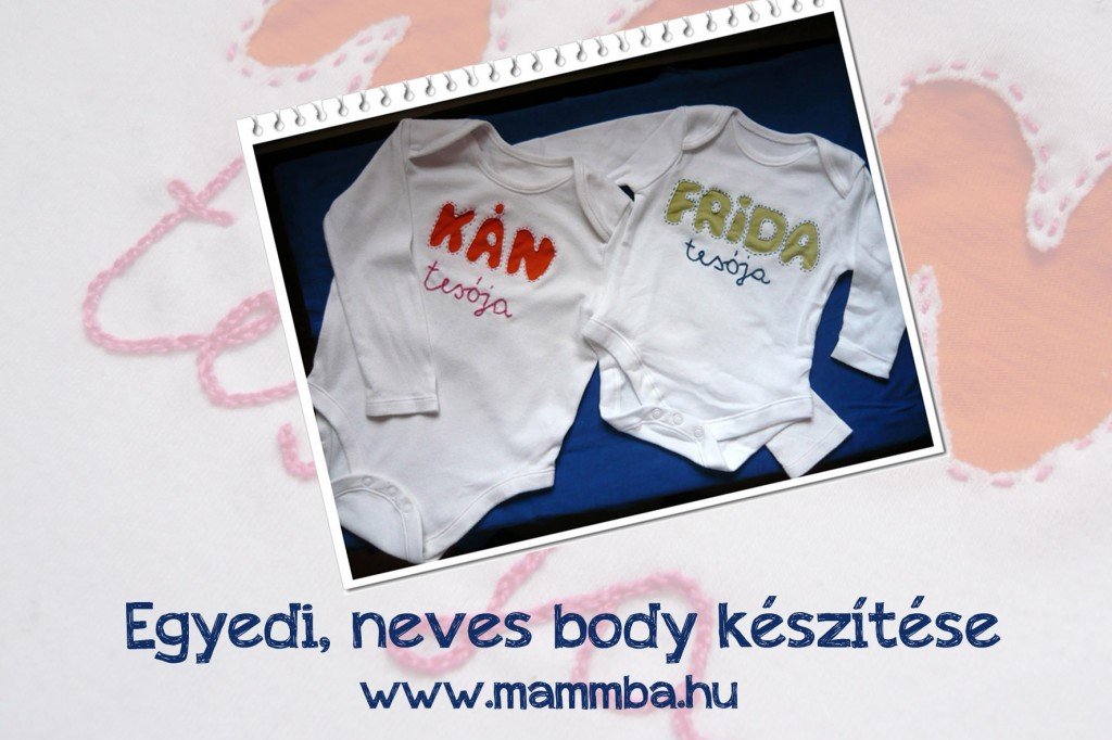 Neves body készítése kistestvér születésekor