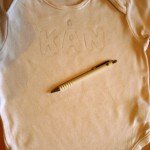 Neves body készítése kistestvér születésekor