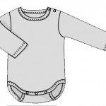 Felül patentos body Babakelengye lista - body