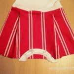 Kinőtt body-ból rugdalózó kisfiúknak