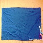 Strandruha és fejkendő pólóból