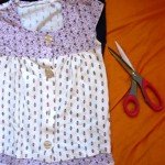 Strandruha és fejkendő pólóból