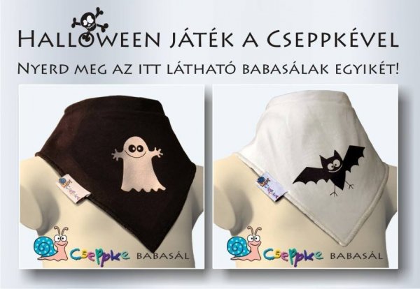 Cseppke Halloween babasálak