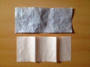 Színfogó kendő kézi mosás után