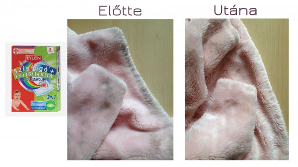 Színfogó fertőtlenítő gyerekruhákhoz