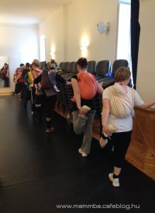 Maminbaba hordozós latin fitnesz