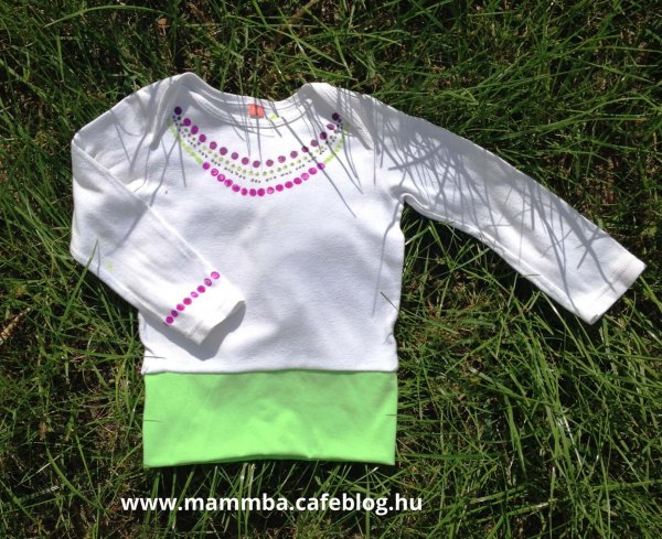 Gyerekpóló készítése body-ból