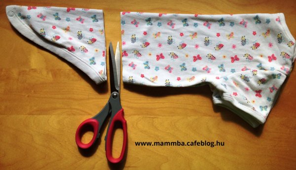 Gyerekpóló készítése body-ból