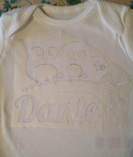 Freezer paper és textilfesték