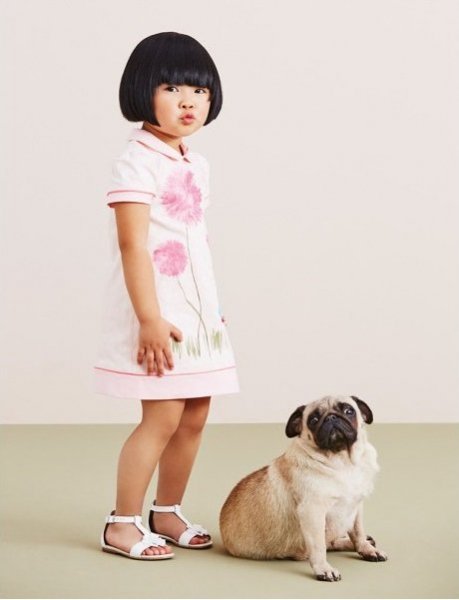 Virágos gyerekruhák a luxusmárkáktól