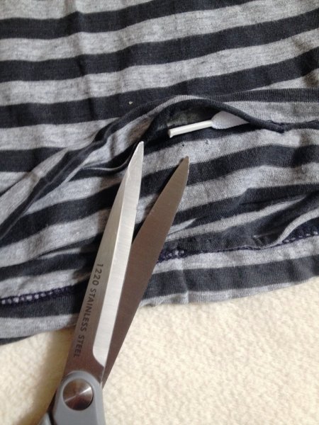 Felnőtt pólóból trikó, szoknya vagy rövidnadrág készítése