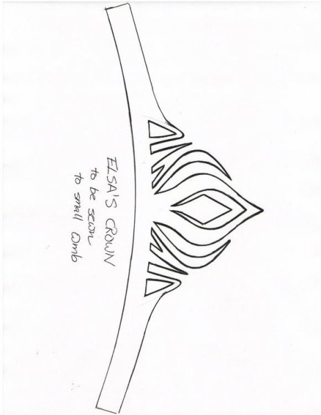 Elza koronázási jelmez készítése